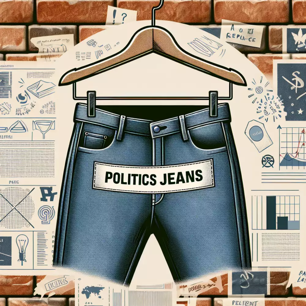 politics jeans